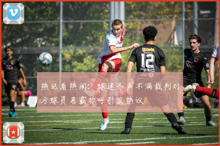 热记看热闹：球迷齐声不满裁判对方球员恶霸称呼引发热议